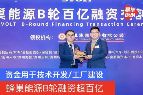 蜂巢能源B轮融资突破百亿，注入新动能加速技术开发与产业布局